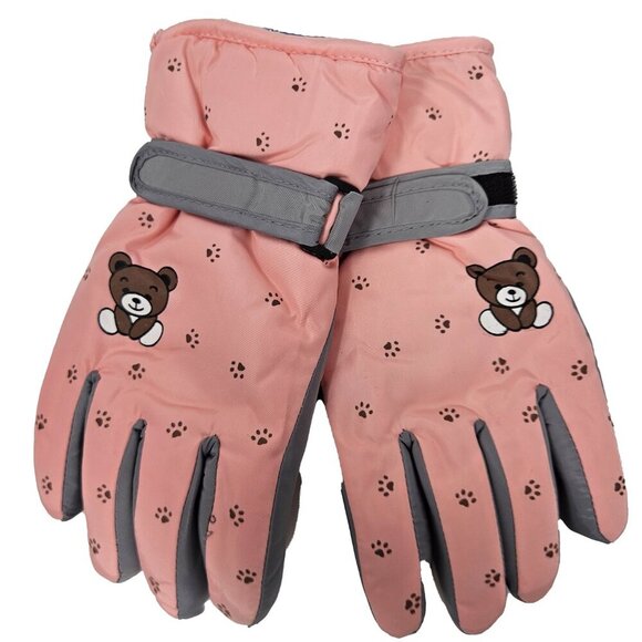 Kids Ski Winter Gloves, Multiple Colors, One Size 9" Long - Picture 9 of 11